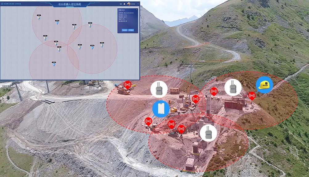 应用2.4G技术的隧道和矿井人员实时定位系统插图1