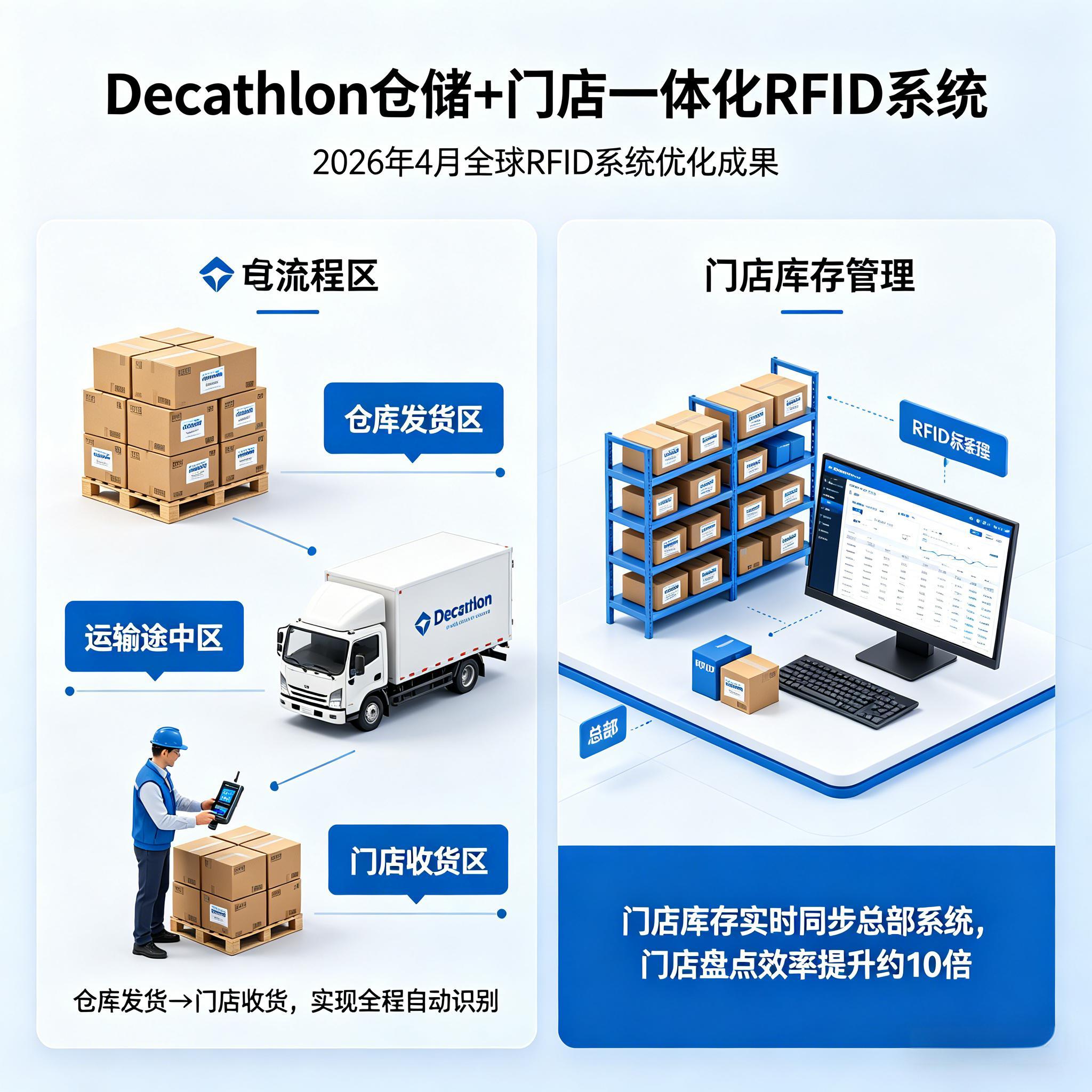 迪卡侬实现仓储+门店一体化RFID系统插图