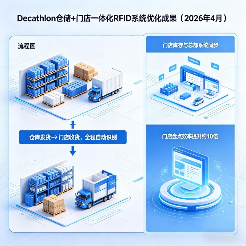 迪卡侬实现仓储+门店一体化RFID系统缩略图