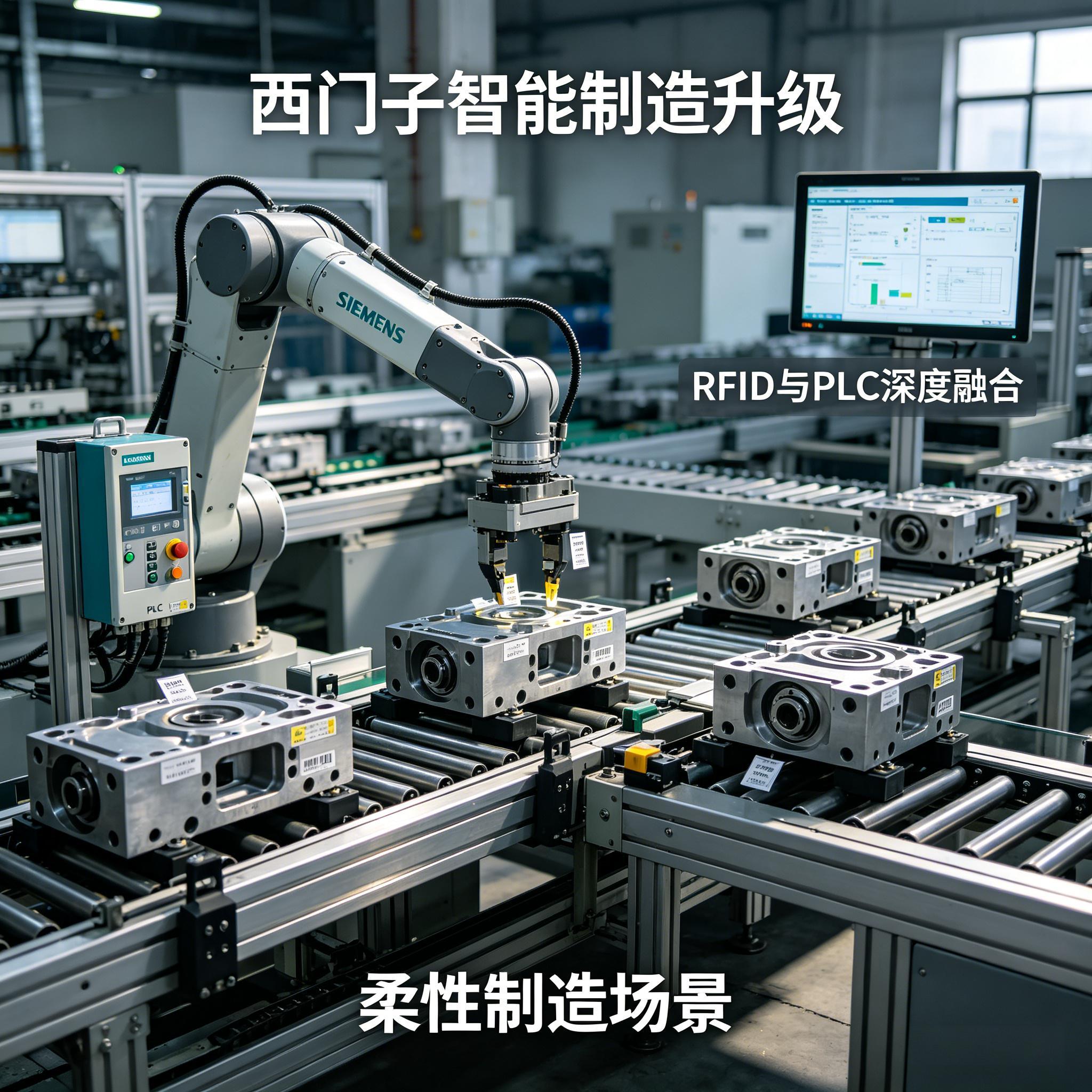 西门子智能制造升级，RFID与PLC深度融合插图