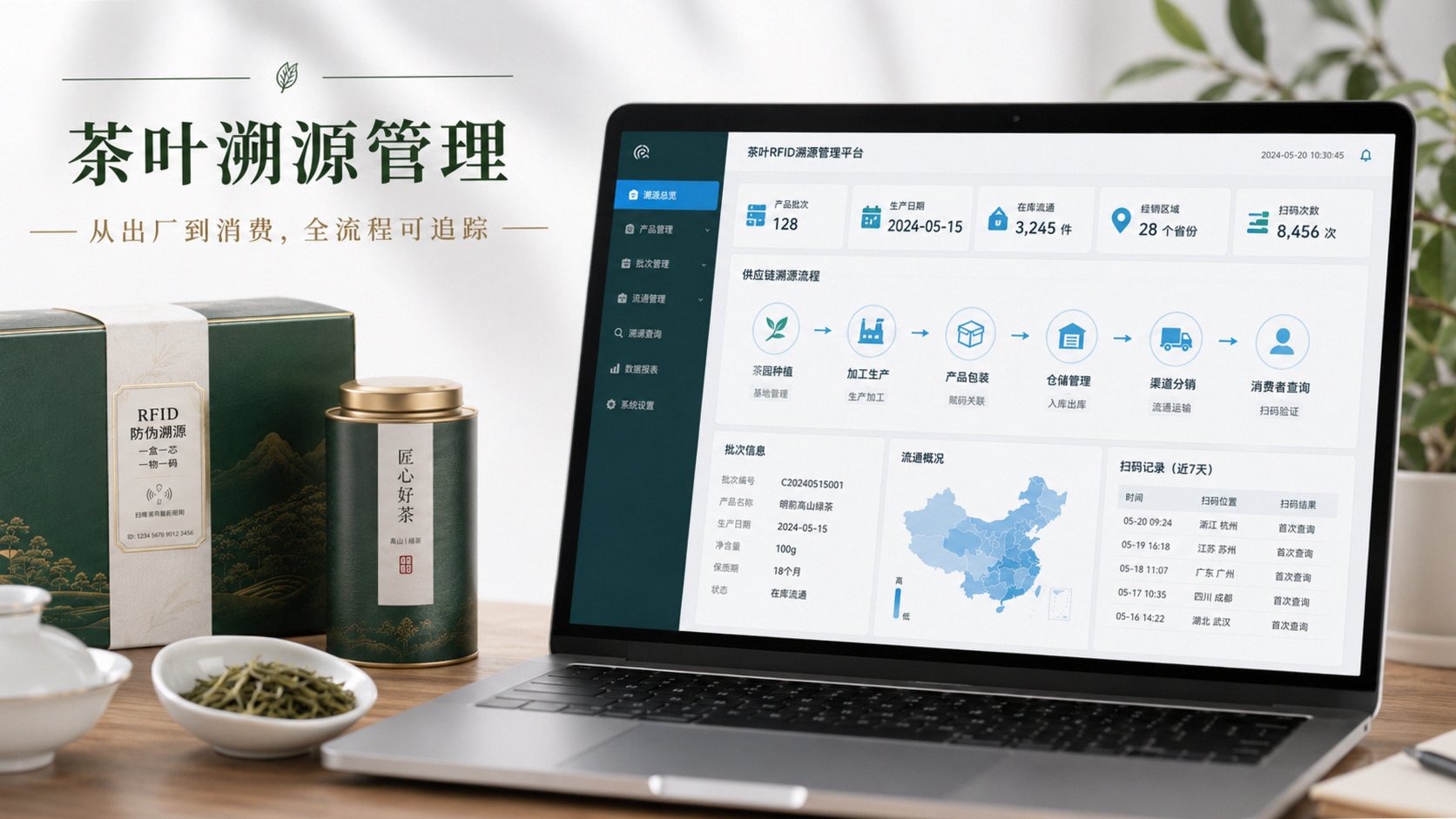 一片茶叶如何拥有“数字身份证”?RFID让茶叶防伪更可靠插图2 一片茶叶如何拥有“数字身份证”?RFID让茶叶防伪更可靠插图2